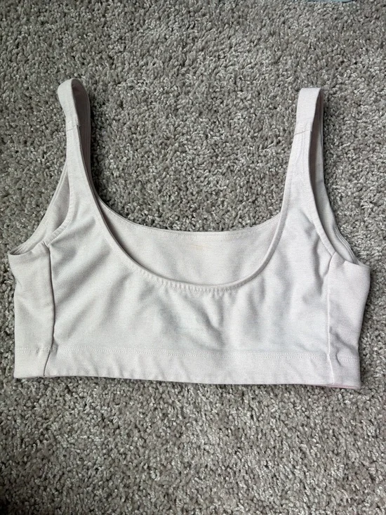 Outdoor Voices Light Pink Scoop Bralette - Picture 3 of 3